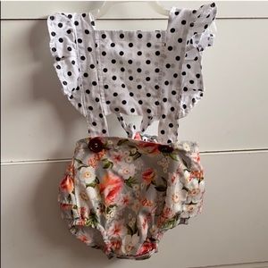 Baby girl romper
